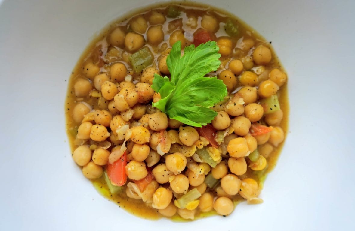 Brodo di Ceci (chickpea soup)